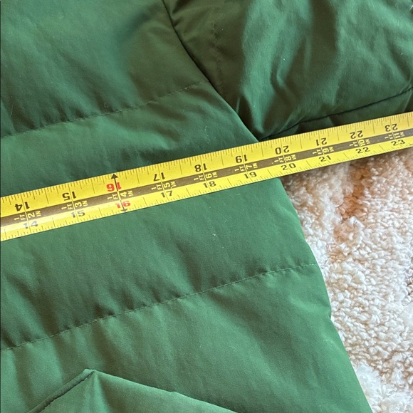 Patagonia Forest Green Downdrift Hooded Coat - Picture 10 of 11